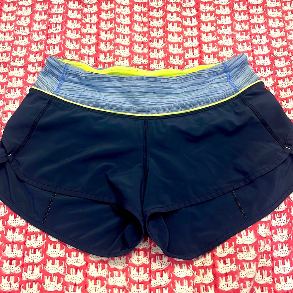 Vintage lululemon Hotty Hot shorts! No stains! Name tag on inside.